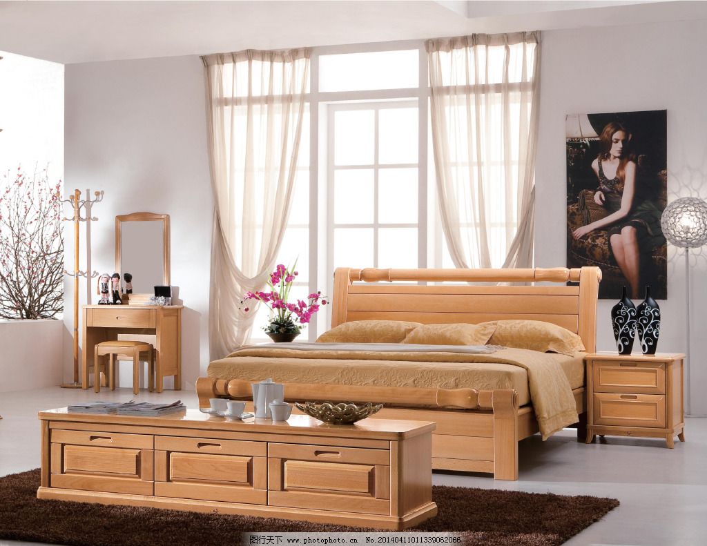 實(shí)木床 實(shí)木家具