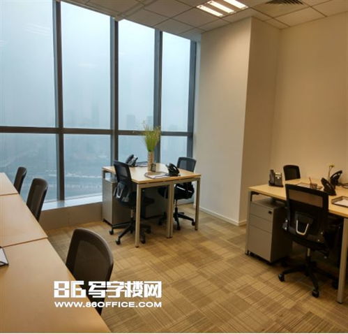 重慶金山商務中心gpc出租 租期靈活 輕軌口 精裝5人間 63平 帶家具出租