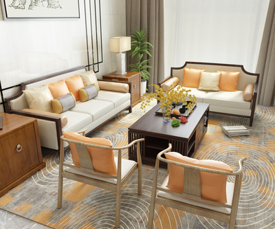 新中式家具客廳系列