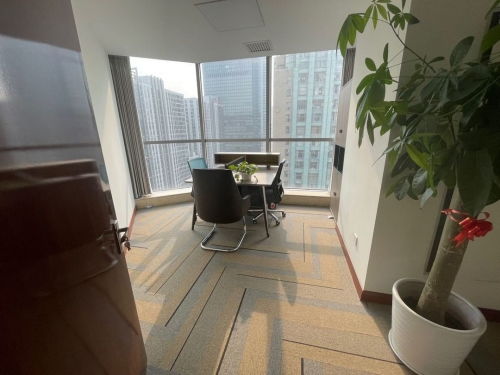 cbd國貿 東方梅地亞 精裝修帶家具 拎包入住 隨時可看出租 辦公樓租賃 北京我愛我家