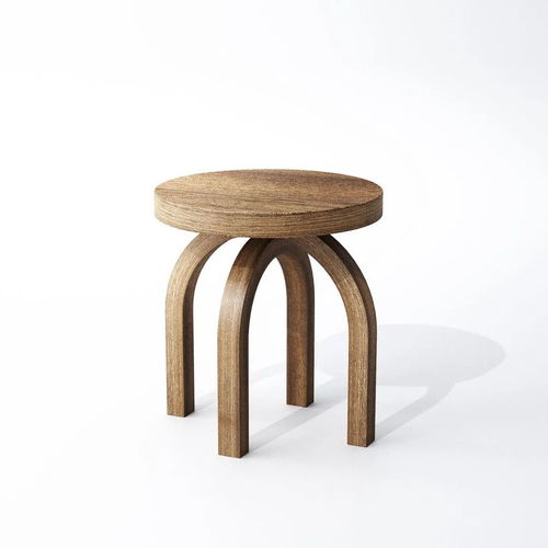 一組木質家具產品渲染欣賞