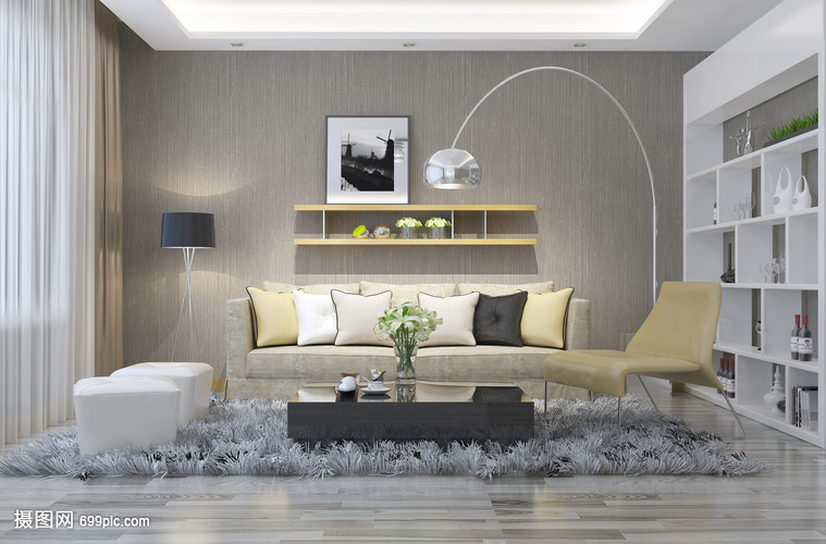 現代簡約沙發客廳